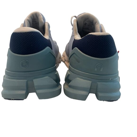 On Running Blue and Gray Athletic Shoes with CloudTec Cushioning - Picture 4 of 16